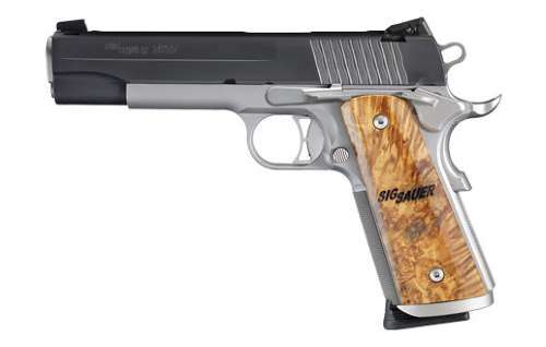 Handguns Sig Sauer STX 45ACP 1911 STX 45ACP 2TONE NS MA OK# • 1911M-45-STX • Model: STX